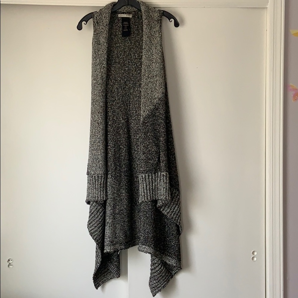 alice + olivia Cascade Knit Vest